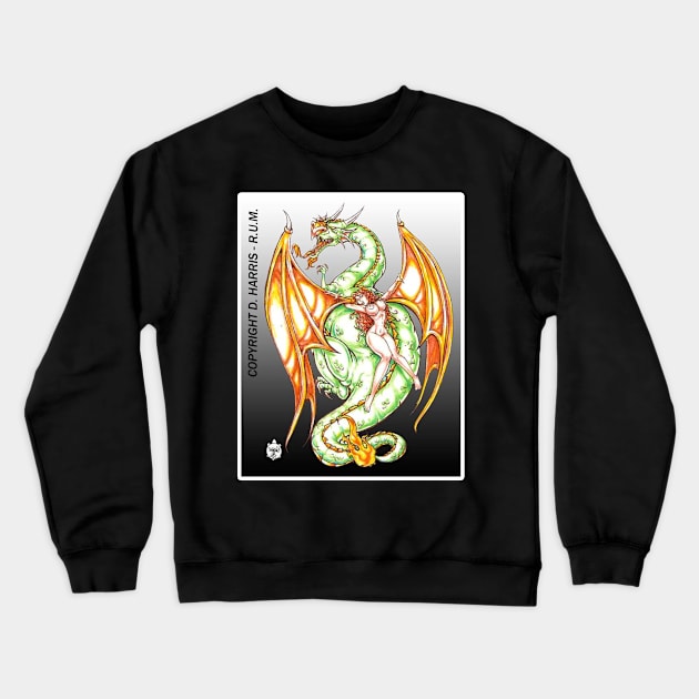 DRAGON SACRIFICE Crewneck Sweatshirt by DHARRIS68